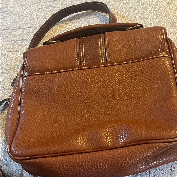 Rich Brown Leather Shoulder Bag - Picture 4 of 4